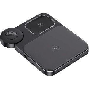 Incarcator Retea Wireless Usams US-CD190, 15W, 1.67A, Negru 