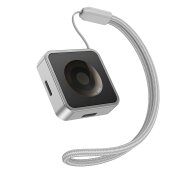 Incarcator Wireless HOCO CW55 pentru Apple Watch Series, Argintiu