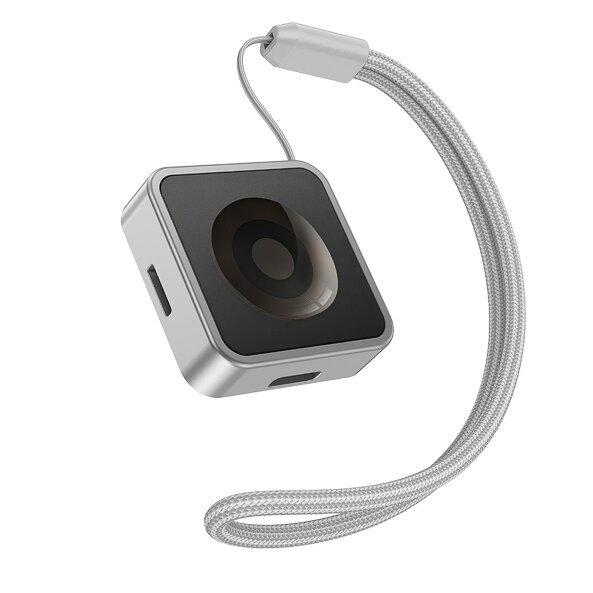 Incarcator Wireless HOCO CW55 pentru Apple Watch Series, Argintiu