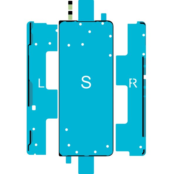 Kit Adeziv Display Samsung Galaxy Z Fold5 F946, Sub Outer, Service Pack GH81-24613A