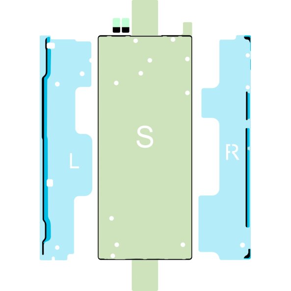 Kit Adeziv Display Samsung Galaxy Z Fold6 F956, Service Pack GH82-35138A 