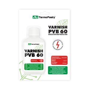Lac Termopasty Varnish Lakier PVB 60, 50ml, Transparent ART.AGT-199 