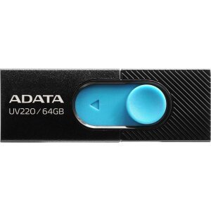 Memorie Externa USB-A Adata UV220, 64Gb AUV220-64G-RBKBL 