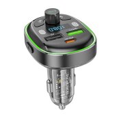 Modulator FM Bluetooth Borofone BC47, 2 x USB-A - 1 x USB-C 