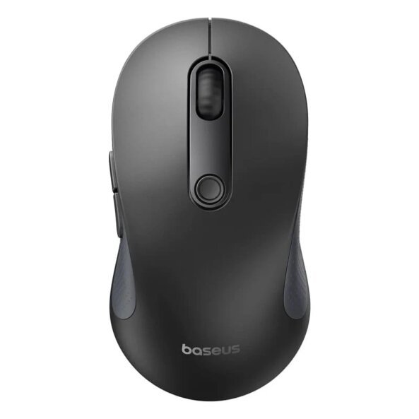 Mouse Wireless Baseus F02, 4000DPI, BT / Wi-Fi, Negru B01055505111-01 
