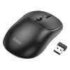 Mouse Wireless HOCO GM25, 1600DPI, Negru 