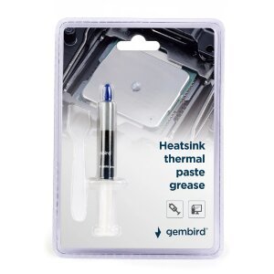 Pasta Termoconductoare Gembird Grease, Tip Seringa, 1.5g  TG-G1.5-01 