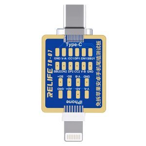 Placa Testare Relife TB-07, pentru USB-C si Lightning 