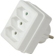 Priza LogiLink, 3 x Euro Skt LPS219
