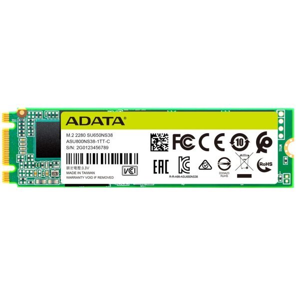 Solid State Drive (SSD) Adata SU650, M2, 240GB, SATA III ASU650NS38-240GT-C 