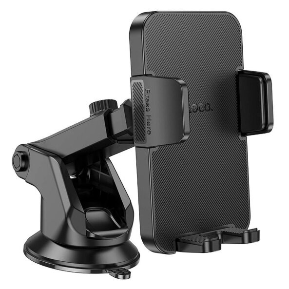 Suport Auto HOCO H37, 4.5inch - 7inch, Negru 