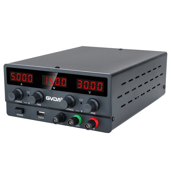 Sursa Stabilizata de Curent Continuu GVDA SPS-H305, Negru