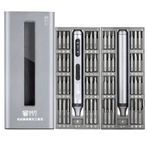 Surubelnita Electrica Best BST-9933A, 50in1, Argintie 