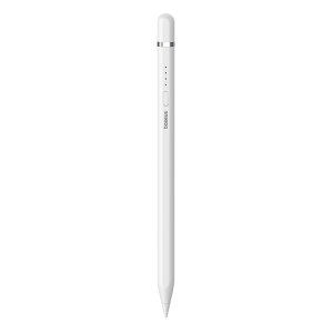 Touch Pen Baseus Smooth Writing 2 Series pentru Apple iPad, Versiune Activ, Alb P80015806211-00 