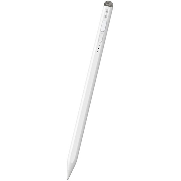 Touch Pen Baseus Smooth Writing 2 Series pentru Apple iPad, Versiune Activ / Pasiv, Alb SXBC060302 