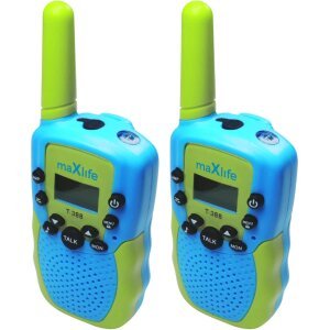 Walkie Talkie MaXlife MXWT-200, Set 2 Bucati, Diverse Culori 