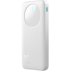 Baterie Externa Joyroom JR-PBF12, 10000mAh, 12W, 1 x USB-C - 2 x USB-A, Alba 