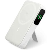 Baterie Externa Wireless Anker MagGo, 10000mAh, 27W, PD + FQI, 1 x USB-C, Alba A1654G21 