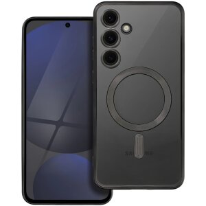 Husa MagSafe pentru Samsung Galaxy S24 FE S721, OEM, Electro Mag, Neagra 