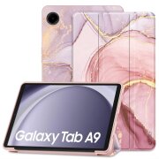 Husa pentru Samsung Galaxy Tab A9, Tech-Protect, SmartCase, Roz 