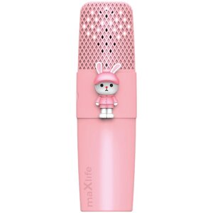 Microfon Bluetooth MaXlife Animal MXBM-500, Roz 