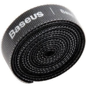 Organizator Cabluri Baseus Circle, 0.50m, Negru 