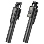 Selfie Stick Bluetooth HOCO K19 Soul Live Broadcast, Universal, Negru 