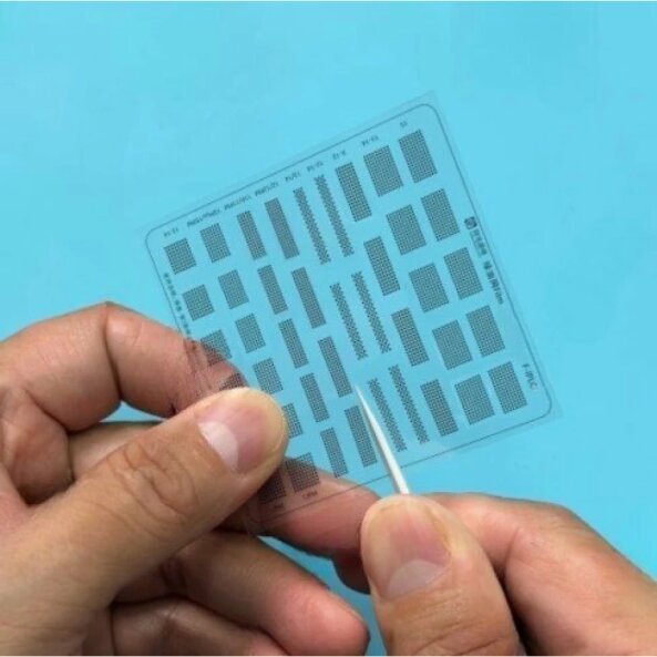 Film de Izolatie cu Ulei Verde pentru Mascarea Lipiturilor, Reparare iPhone X-15PM