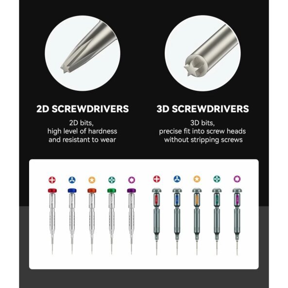 Surubelnita REFOX RS3 3D (Torx T2 )