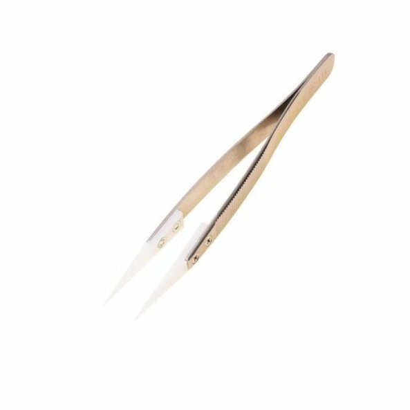 Penseta ceramica alba Curbata WYLIE WL-14H/15H