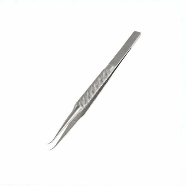 Penseta Curbata din aliaj Otel-Tungsten Albastra