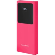 Baterie Externa Colorum CPB10-02, 10000mAh, 10W, 2 x USB-A, Magenta