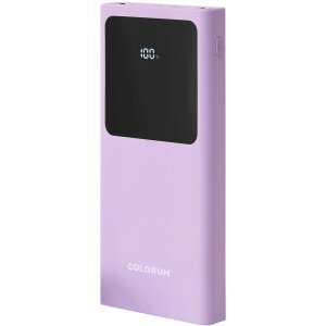 Baterie Externa Colorum CPB10-02, 10000mAh, 10W, 2 x USB-A, Mov 