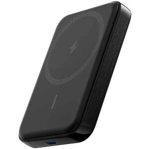 Baterie Externa Wireless Anker 321 MagGo, 5000mAh, 7.5W, 1 x QI, Neagra A1616G11 