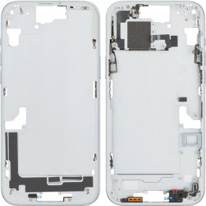 Carcasa Mijloc Apple iPhone 15 Plus, Albastra, Swap 