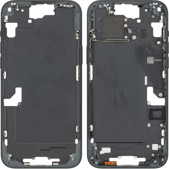 Carcasa Mijloc Apple iPhone 15 Plus, Neagra, Swap 