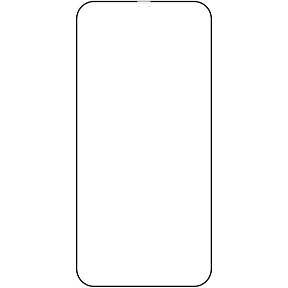 Folie de protectie Ecran OEM pentru Apple iPhone 11 Pro / XS / X, Sticla Securizata, Full Glue, Neagra 