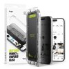 Folie de protectie Ecran Privacy Ringke Easy Slide pentru Apple iPhone 16 Pro Max, Sticla Securizata, Full Glue, Set 2 bucati 