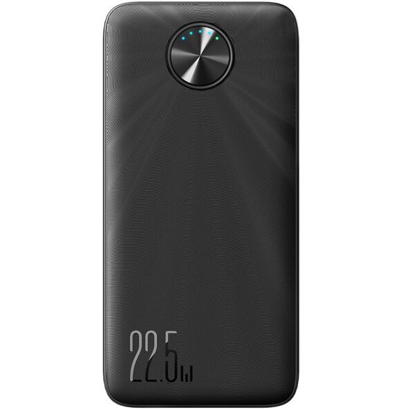 Baterie Externa Joyroom JR-PBF16, 20000mAh, 22.5W, QC + PD, 1 x USB-C - 2 x USB-A, Neagra 