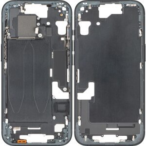 Carcasa Mijloc Apple iPhone 15, Neagra, Swap 