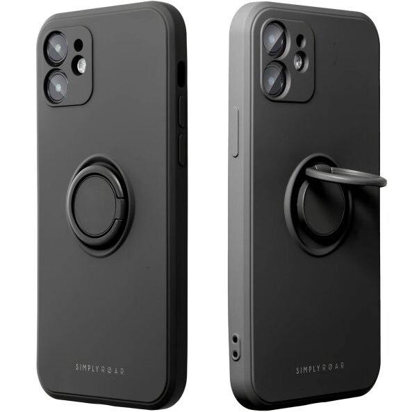 Husa pentru Samsung Galaxy A16 5G A166 / A16 4G A165, OEM, Roar Amber, Neagra 