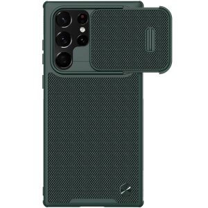 Husa pentru Samsung Galaxy S22 Ultra 5G S908, Nillkin, Textured S, Verde 