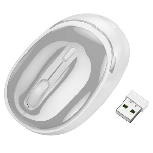 Mouse Wireless HOCO GM34, 1600DPI, Gri 