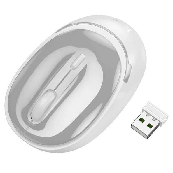 Mouse Wireless HOCO GM34, 1600DPI, Gri 