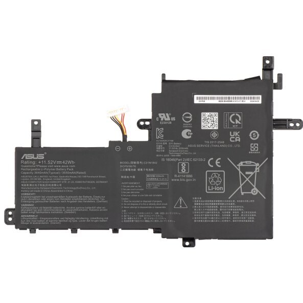 Acumulator Asus B31N1842, 3653mAh, 42Wh, Service Pack 0B200-03440000 