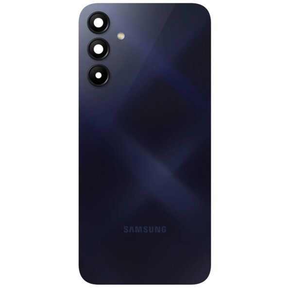 Capac Baterie Samsung Galaxy A15 A155, Bleumarin (Brave Black), Swap 
