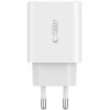 Incarcator Retea Tech-Protect NC30W, 30W, 3A, 1 x USB-A - 2 x USB-C, Alb 