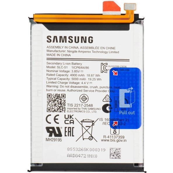 Acumulator Samsung Galaxy A05s A057, SLC-51, Service Pack GH81-24363A 