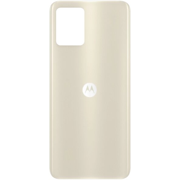 Capac Baterie Motorola Moto E13, Bej (Creamy White), Swap 