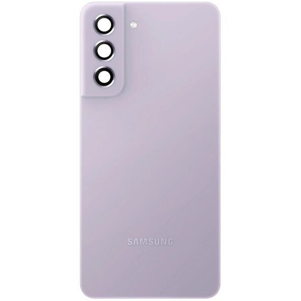 Capac Baterie Samsung Galaxy S21 FE 5G G990, Cu Geam Camera Spate, Violet (Lavender), Swap 